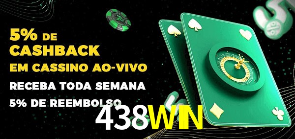 Promoções do cassino ao Vivo 438WIN
